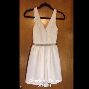 White dress with sparkle